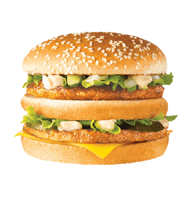 CHICKEN BURGER DOUBLE MEAL