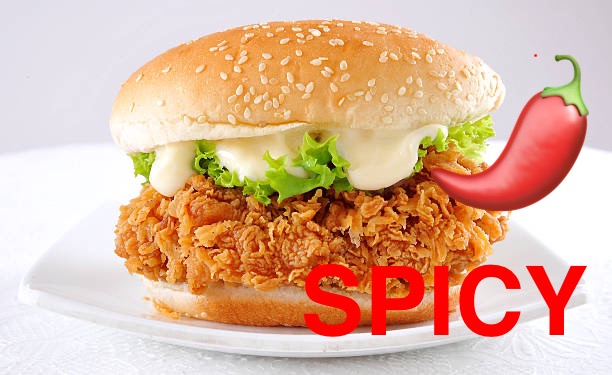 ZINGER BURGER SPICY